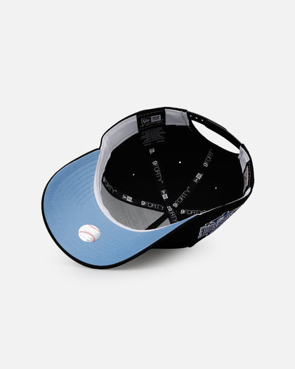 New Era Philadelphia Phillies 'Black And Sky Blue' 9FORTY A-Frame Snapback Black/Sky Blue