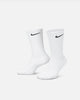 Nike Everday Cotton Cushioned Crew Socks 6 Pack White/Black