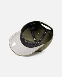 New Era Las Vegas Raiders 'Distressed Olive' 9FORTY A-Frame Snapback Olive