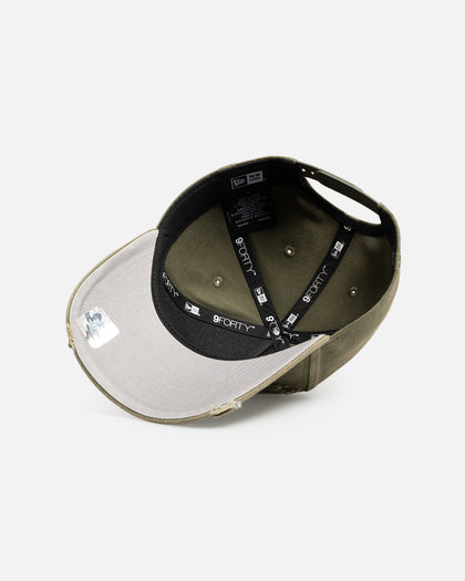 New Era Las Vegas Raiders 'Distressed Olive' 9FORTY A-Frame Snapback Olive