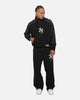 Carre Las Vegas City Series Quarter Zip Crewneck Black Pinstripe