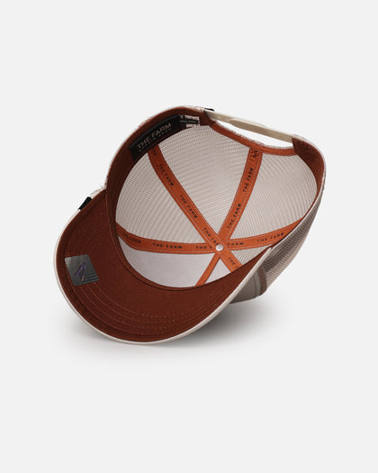 Goorin Bros The Warrior Cheetah Trucker Snapback Cream