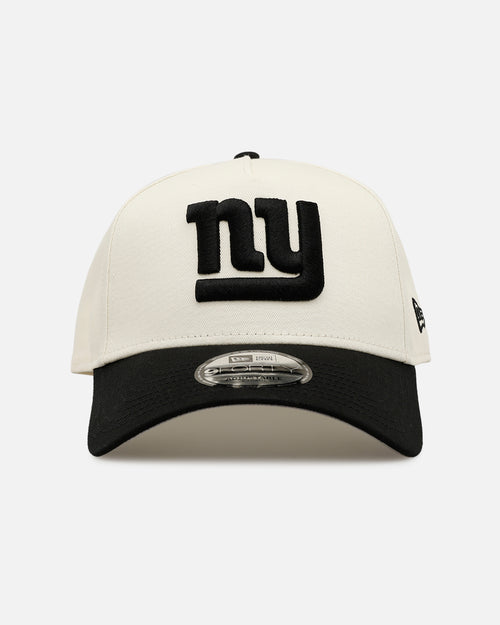 New Era New York Giants 'Easy Chrome Black' 9FORTY A-Frame Snapback Chrome/Black