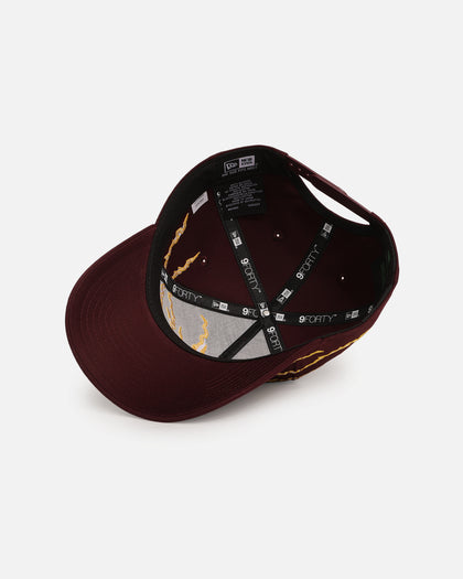New Era Brisbane Broncos 'NRL Electric' 9FORTY A-Frame Snapback Official Team Colour