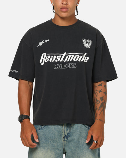 Mitchell & Ness Las Vegas Raiders Star Beastmode Boxy T-Shirt Black