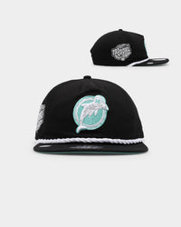 New Era Miami Dolphins 'Black Cool Mint Golfer Collection' Golfer Snapback Black/Mint