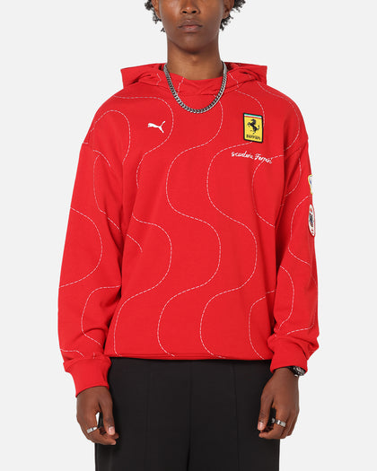 Puma X Scuderia Ferrari Monza Hoodie Rosso Corsa