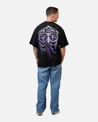 73Studio X WWE Dominik Mysterio Independence T-Shirt Black Acidwash