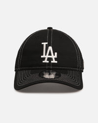 New Era Los Angeles Dodgers 'Contrast Chrome' 9TWENTY Casual Trucker Strapback Black