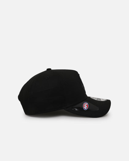 New Era Collingwood Magpies 'Triple Black' 9FORTY A-Frame Snapback Black