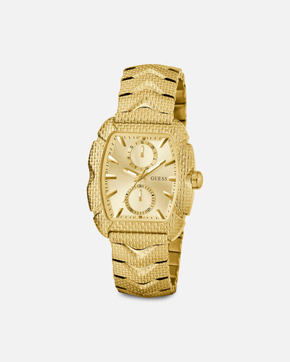 Guess Mainline Nile Textured Bracelet Watch Gold