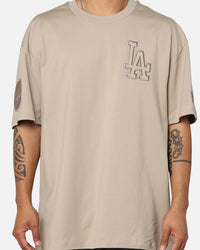 Pro Standard Los Angeles Dodgers Drop Shoulder T-Shirt Taupe