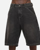 Ed Hardy Dragon Jorts Washed Black
