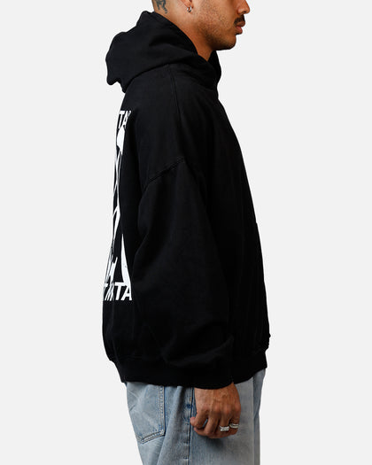 Saint Morta Ye Old Boxy Hoodie Black