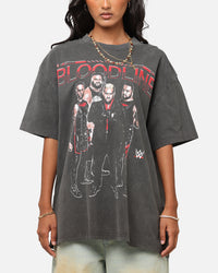 Culture Kings X WWE The Bloodline Heavyweight T-Shirt Black Wash