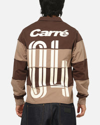 Carre Off Grid Rugby Shirt Brown