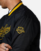 Bleacher Athletic NRL 2025 Las Vegas Round Bomber Jacket Black/Gold