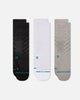 Stance Run Light Crew Socks 3 Pack Multi