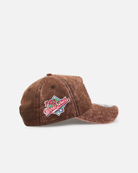 New Era Los Angeles Dodgers 'Washed Walnut' 9FORTY A-Frame Snapback Walnut