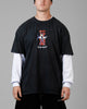Loiter X Yu-Gi-Oh! Yugi T-Shirt Off Black
