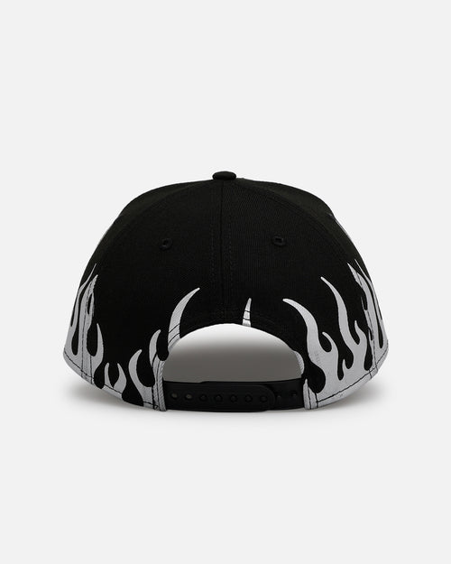 New Era Las Vegas Raiders 'Metallic Flames' 9FORTY A-Frame Snapback Black/Silver
