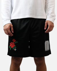 New Era Mexico National Baseball Team Rose Shorts Black