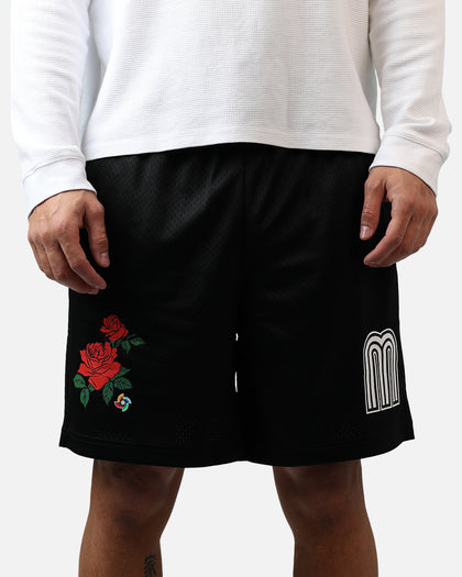 New Era Mexico National Baseball Team Rose Shorts Black
