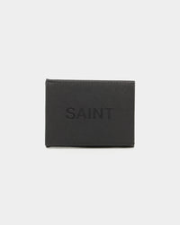 Saint Morta Trihold Wallet Black
