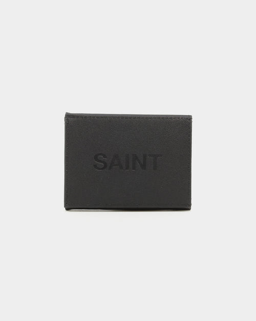 Saint Morta Trihold Wallet Black