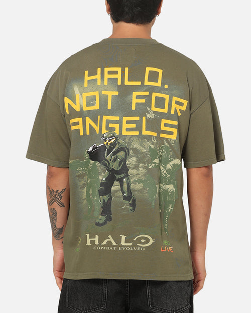 73Studio x Halo 2 Not For Angels T-Shirt Military Green