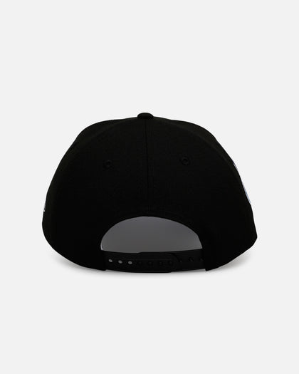 New Era Texas Rangers 'Black And Sky Blue' 9FORTY A-Frame Snapback Black/Sky Blue
