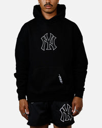 Pro Standard New York Yankees Chenille Hoodie Black
