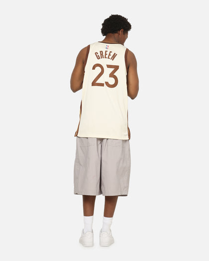 Nike Draymond Green Golden State Warriors #23 City Edition 2025/26 NBA Swingman Jersey Natural/Green