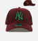 New Era New York Yankees 'Frosted Burgundy' 9FORTY A-Frame Snapback Burgundy