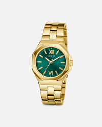 Guess Mainline Women's Empress Bracelet Watch Gold/Green
