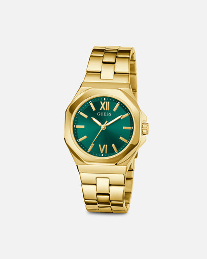 Guess Mainline Women's Empress Bracelet Watch Gold/Green