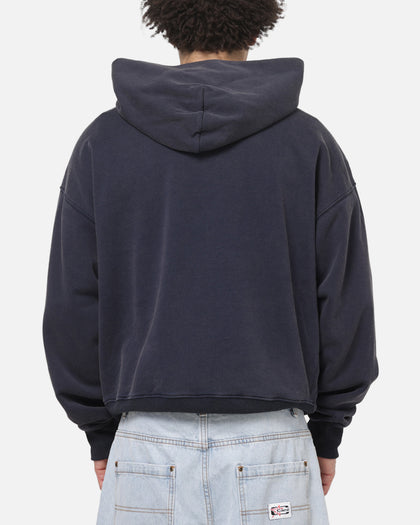 Criminal Damage Sun Faded Hoodie Navy