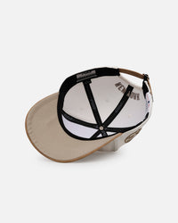 Pro Standard New York Yankees 'Panel' Pro Pinch Strapback White/Tan