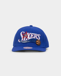 Mitchell & Ness Philadelphia 76ers 'Wool Blend' Snapback Royal