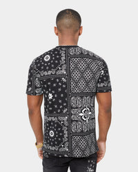 Carre Bandana Ultra Classic Short Sleeve T-Shirt Black