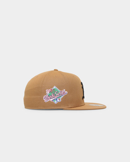 New Era Oakland Athletics 'Wheat Black World Series' 59FIFTY Fitted Wheat/Black