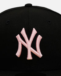 New Era New York Yankees 'Black And Pink' 59FIFTY Fitted Black/Pink