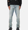 MNML B572 Studded Flare Denim Jeans Blue