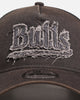 New Era Chicago Bulls 'Washed Fray' 9FORTY A-Frame Trucker Snapback Washed Grey
