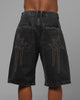 Loiter Star Born Jorts Dirty Grey