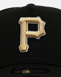 New Era Pittsburgh Pirates 'New Year's Eve' 9FORTY A-Frame Snapback Gold/Silver