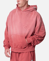 MNML Mojave Hoodie Washed Red