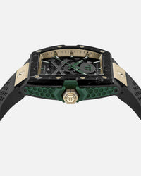 Philipp Plein The Skeleton Auto Watch Black