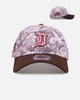 New Era Detroit Tigers 'Pink Tree Camo' 9FORTY A-Frame Snapback Pink