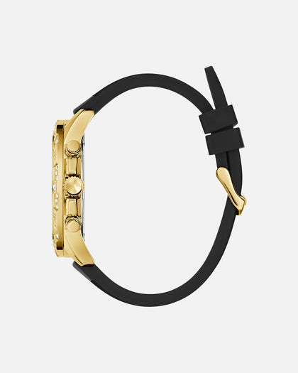 Guess Mainline Majestic Crystal Watch Gold/Green
